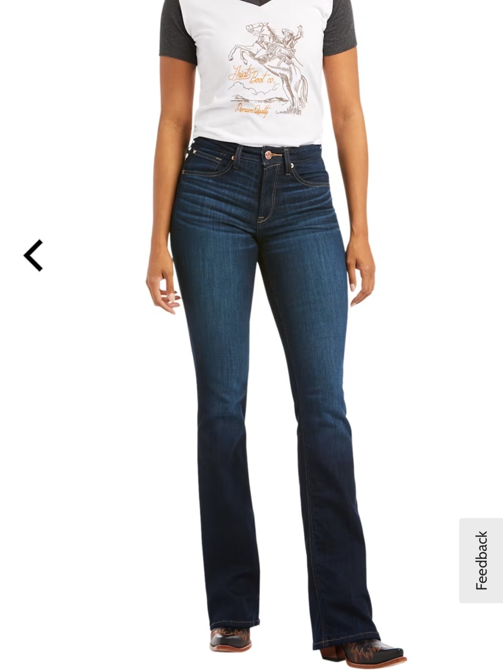 Ariat Ballary High-Rise Bootcut Women's Jeans, size 31